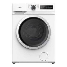 Lavadora Midea MF110W100BA10/W-ES Carga Frontal 10kg 1.400rpm A Blanca con Vapor y Power Mix