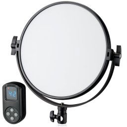 Bresser BR-S60B Panel Luz LED Redondo Bicolor 30cm