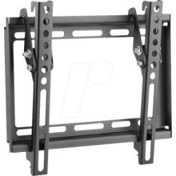 LOGILINK BP0035 - Soporte mural para TV, inclinable, 23''- 42'', 35 kg, negro