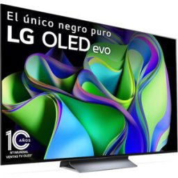 LG TV OLED 164 cm (65') OLED65C36LC evo 4K, Dolby Vision/Dolby ATMOS, Smart TV webOS23 (Reacondicionado Grado A). Plata oscuro