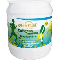 Gervital Colágeno Marino + Glucosamina + Vitamina C Sabor Limón 500g