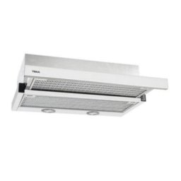 Campana extractora Teka CNL 6400.2 WH Canalizado/Recirculacion 60cm LEDs filtros inox