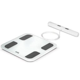 Báscula Laica PS7126 composición corporal 8 electrodos hasta 180 kg cristal templado
