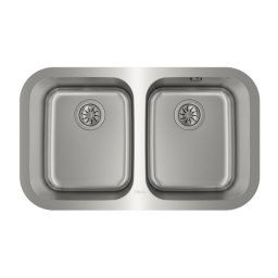 Fregadero Teka BE 2C 780 Acero Inoxidable Bajo Encimera Doble Cubeta XXL