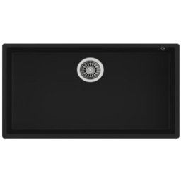 Fregadero Teka Square 72.40 TG negro 1 seno Tegranite+ bajo encimera 720x400 mm
