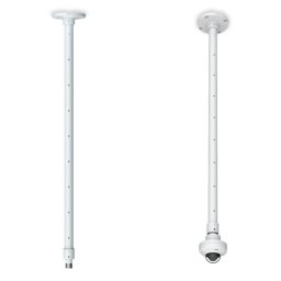 Soporte de techo Axis T91B53 telescópico aluminio blanco para cámaras AXIS