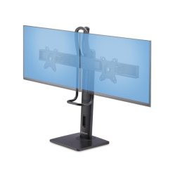 Soporte de escritorio StarTech ARMBAR2 para dos monitores hasta 27 pulgadas, altura ajustable