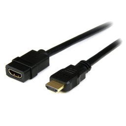 Cable HDMI StarTech HDEXT2M Extensor 2m 4K Macho a Hembra con Ethernet Negro