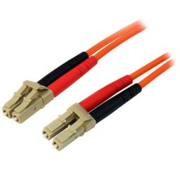 Cable de Fibra Óptica StarTech 50/125 OM2 LSZH 1 m LC-LC Duplex Naranja