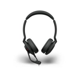 Auriculares Jabra Evolve2 30 SE con cable USB-C/A UC Stereo para uso profesional, color negro