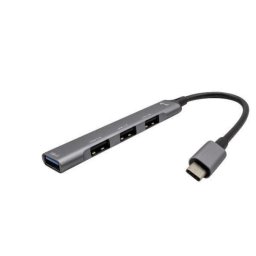 Hub USB - C31HUBMETALMINI4 I-TEC, Negro