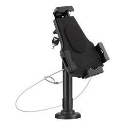 Soporte antirrobo tablet TooQ AISATV0432 mesa o pared acero negro universal
