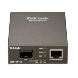 Conversor D-Link DMC-G01LC/E SFP Alámbrico 1000 Mbit/s Gris LEDs