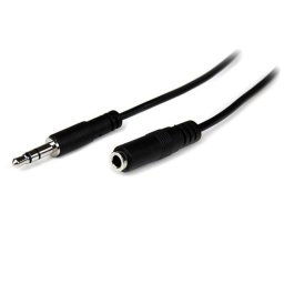 Cable de extensión de audio StarTech MU2MMFS 2 m macho-hembra PVC negro