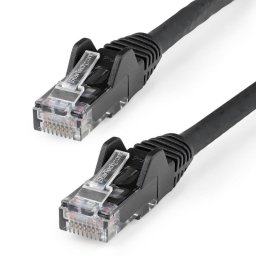 Cable Ethernet StarTech.com Cat6 LSZH Snagless RJ45 7m Negro 10Gb 650MHz PoE