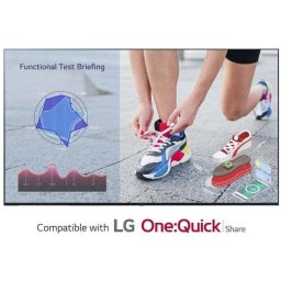 LG 86UL3J-B Pantalla de señalización digital 86" IPS 4K UltraHD WiFi WebOS 16/7 Azul