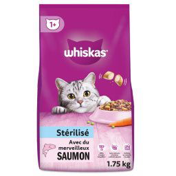 Whiskas Sterile con salmón - 2 x 1,75 kg