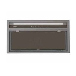 Campana extractora Cata BT3 Decorativa 90cm Conducción y Recirculación Táctil LED Inox-Cristal