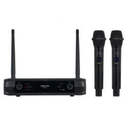 Micrófono inalámbrico Fonestar SONAIR-2M doble mano UHF cápsula dinámica alcance 30m
