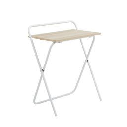Escritorio Plegable Anke MDF Metal Compacto Diseño Moderno Fácil Montaje Multiuso