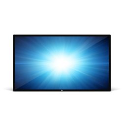 Panel plano interactivo Elo 5553L 54.6" 4K UHD Multitáctil TFT 40 puntos Negro