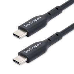 StarTech Cable de Carga USB-C de 3m PD 60W 3A Macho a Macho Gris