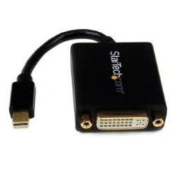 Adaptador Mini DisplayPort StarTech MDP2DPDVHD Conversor DVI HDMI DP 0,15m Negro