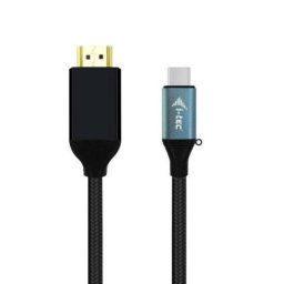 Cable adaptador USB-C a HDMI 4K 2m Negro UltraHD compatible Thunderbolt 3