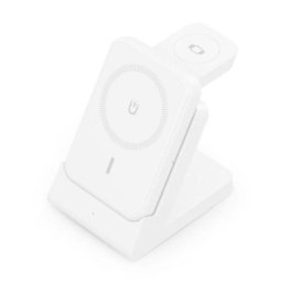 Cargador inalámbrico Aisens ASCH-15W4WC063-W 4 en 1 15W Blanco con Power Bank 5000mAh
