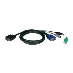 Kit Cable KVM Tripp Lite P780-006 USB/PS2 1.83 m VGA Negro para NetController