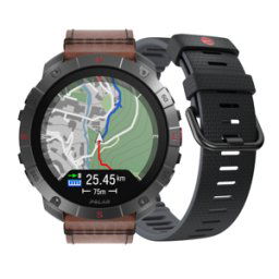 Polar Reloj smartwatch Grit X2 Pro Titan Talla S-L . Marrón / Gris