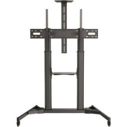Fonestar Soporte de suelo STS-42106N para TV de 60'' a 100'' (Reacondicionado Grado A). Negro