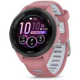 Garmin Reloj smartwatch Forerunner 265S . Rosa / Blanco