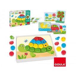Juego goula didactico baby color