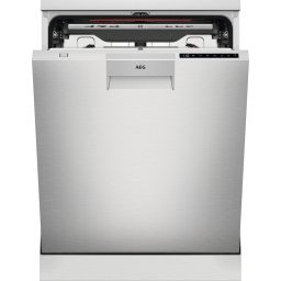 AEG Lavavajillas de 60 cm Serie 7000 GlassCare para 14 cubiertos FFB75717PM