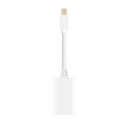 Conversor Nanocable 10.16.0102-W Mini DisplayPort Macho HDMI Hembra Blanco 15cm