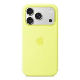 Funda para iPhone 17 Pro de Silicona con MagSafe Amarilla Neon Yellow