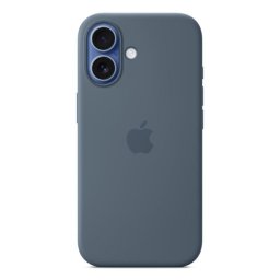 Funda de Silicona Apple con MagSafe Azul Anchor Blue para iPhone 17 6.3