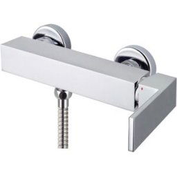 Grizasa Grifo monomando para ducha cuadrado Tizziano . Cromo