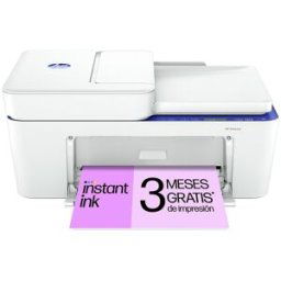 HP Impresora Multifunción DeskJet 4230e, compatible con Instant Ink. Blanco / Azul