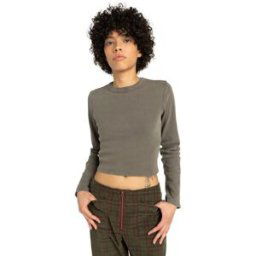 Element Camiseta de mujer Icon Crop W . Gris ceniza XS