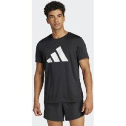 Adidas Camiseta de hombre Run It . Negro XL