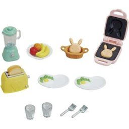 Sylvanian Families Accesorios de cocina Juego de desayuno .