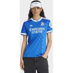 Adidas Camiseta de mujer 3ª equipación Real Madrid CF 2025-2026 . Azul M