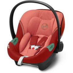 Cybex Silla de coche Aton S2 i-Size (45 - 87 cm). Rojo Coral niño