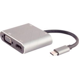 SHIVERPEAKS SHVP BS14-05026 - ADAPTADOR USB 3,0, USB-C > HDMI, VGA, USB-A, PD