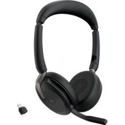 JABRA JA 26699-999-889 - Auriculares, Evolve2 65 Flex, USB-C MS, almohadilla de carga