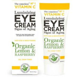 The Conscious™ Vitamin C luminizing eye cream organic lemon & raspberry 30 ml