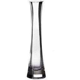 LOLAhome Jarrón violetero de cristal transparente