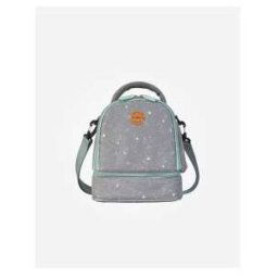 Bolsa térmica Galaxi gris y menta Ref. 52457 Saro